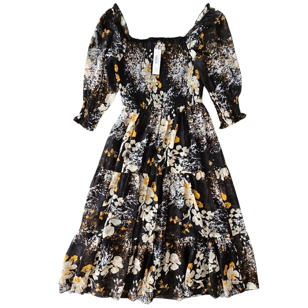 Baltic Born Fabian Jacquard Midi Dress - Picture 6 of 10